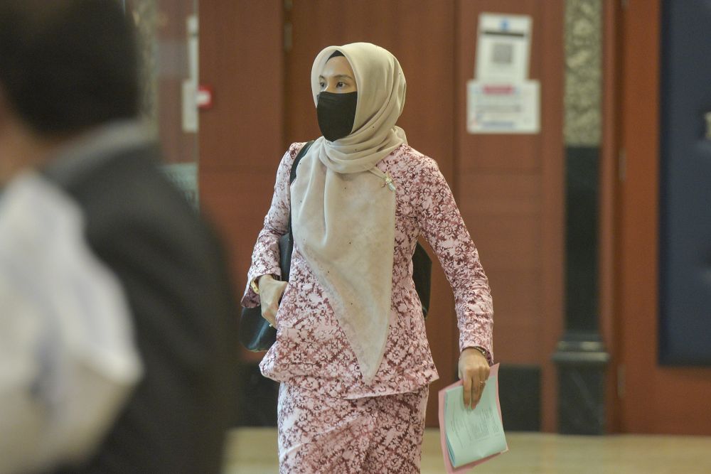 Permatang Pauh MP Nurul Izzah Anwar is pictured in Parliament, Kuala Lumpur August 27, 2020. u00e2u20acu201d Picture by Shafwan Zaidon