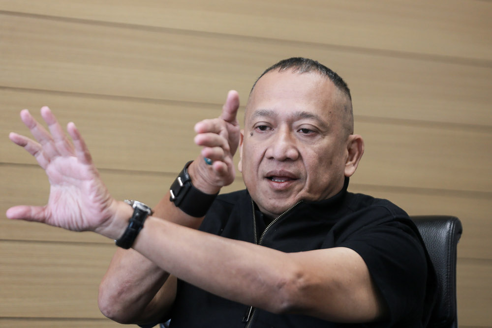 Padang Rengas MP Datuk Seri Nazri Aziz speaks during an interview at his office in Kuala Lumpur September 15, 2020. u00e2u20acu201d Picture by Ahmad Zamzahuri