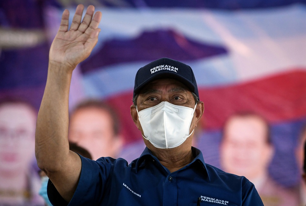Prime Minister Tan Sri Muhyiddin Yassin during gathering and Semarak Perikatan Nasional programme at Pisompuruan Hall Tambunan in Tambunan September 25, 2020. u00e2u20acu201d Bernama pic