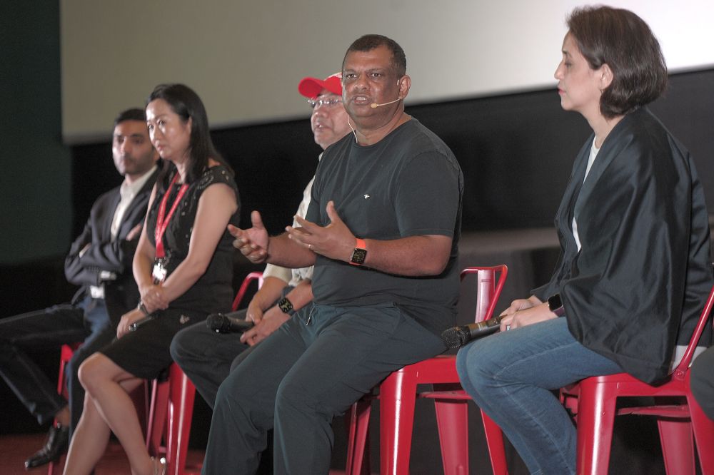 AirAsia Group CEO Tony Fernandes answers queries after the media briefing on AirAsia Digital at NU Sentral, Kuala Lumpur September 24, 2020. u00e2u20acu201d Picture by Shafwan Zaidon
