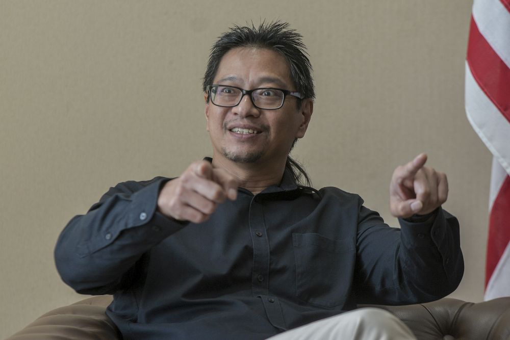 Election Commission deputy chairman Azmi Sharom speaks to Malay Mail during an interview in Putrajaya September 1, 2020. u00e2u20acu201d Picture by Shafwan Zaidon