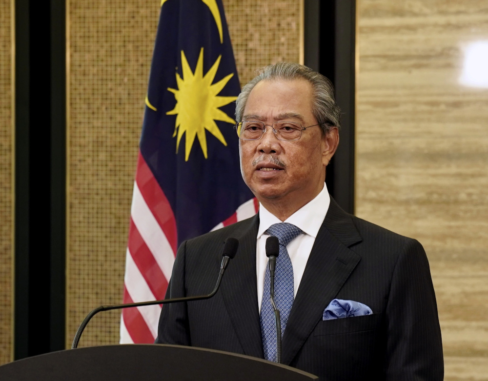 Prime Minister Tan Sri Muhyiddin Yassin speaks during the virtual General Debate of the 75th session of the United Nations General Assembly (UNGA) September 26, 2020. u00e2u20acu201d Bernama pic