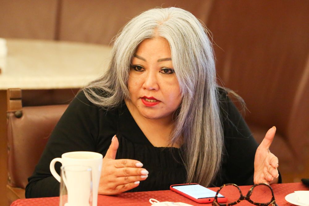 Maju founder Siti Kasim speaks to Malay Mail during an interview September 5, 2020. u00e2u20acu201d Picture by Choo Choy May