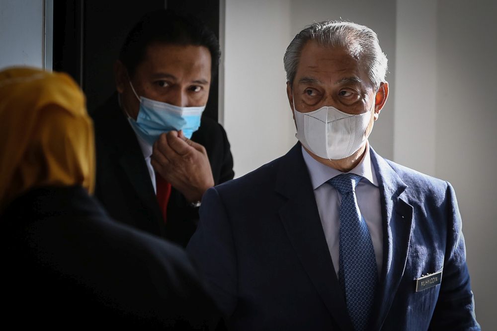 Prime Minister Tan Sri Muhyiddin Yassin attends a Perikatan Nasional event at Universiti Malaya, Kuala Lumpur September 1, 2020. u00e2u20acu2022 Picture by Yusof Mat Isa