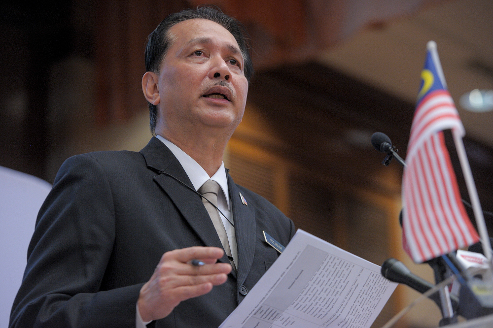 Health director-general Tan Sri Dr Noor Hisham Abdullah speaks at a press conference in Putrajaya September 10, 2020. u00e2u20acu201d Picture by Shafwan Zaidon