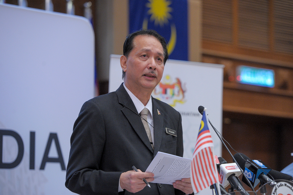 Health director-general Tan Sri Dr Noor Hisham Abdullah speaks at a press conference in Putrajaya September 10, 2020. u00e2u20acu201d Picture by Shafwan Zaidon