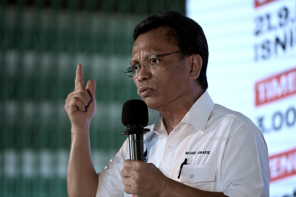 Warisan president Datuk Seri Shafie Apdal. u00e2u20acu2022 Bernama pic