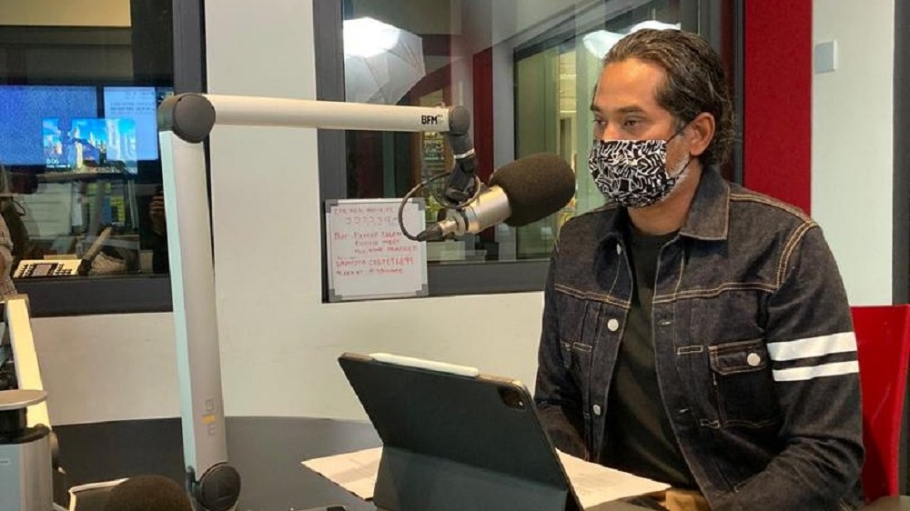 In an interview with BFM 89.9, Rembau MP Khairy Jamaluddin said priority will be given to healthcare, social workers, teachers and policemen once the Covid-19 vaccine is ready. u00e2u20acu201d Picture courtesy of BFM 89.9