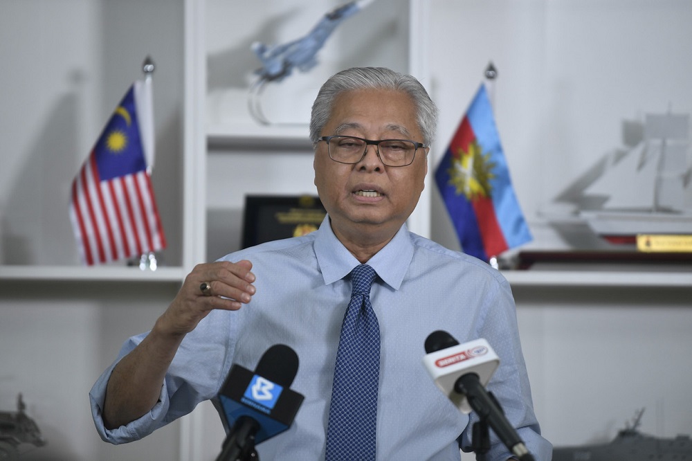 Senior Minister Datuk Seri Ismail Sabri Yaakob at a press conference in Putrajaya October 26, 2020. u00e2u20acu201d Bernama pic