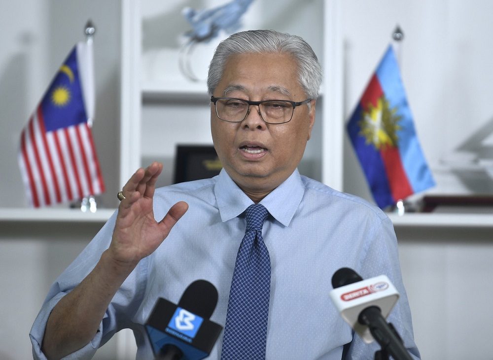 Senior Minister Datuk Seri Ismail Sabri Yaakob at a press conference in Putrajaya October 26, 2020. u00e2u20acu201d Bernama pic