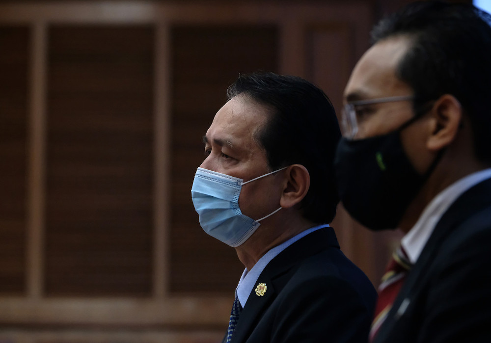 Health director-general Tan Sri Dr Noor Hisham Abdullah at the daily press briefing on Covid-19 at the Health Ministry in Putrajaya, October 28, 2020. u00e2u20acu201d Bernama pic 