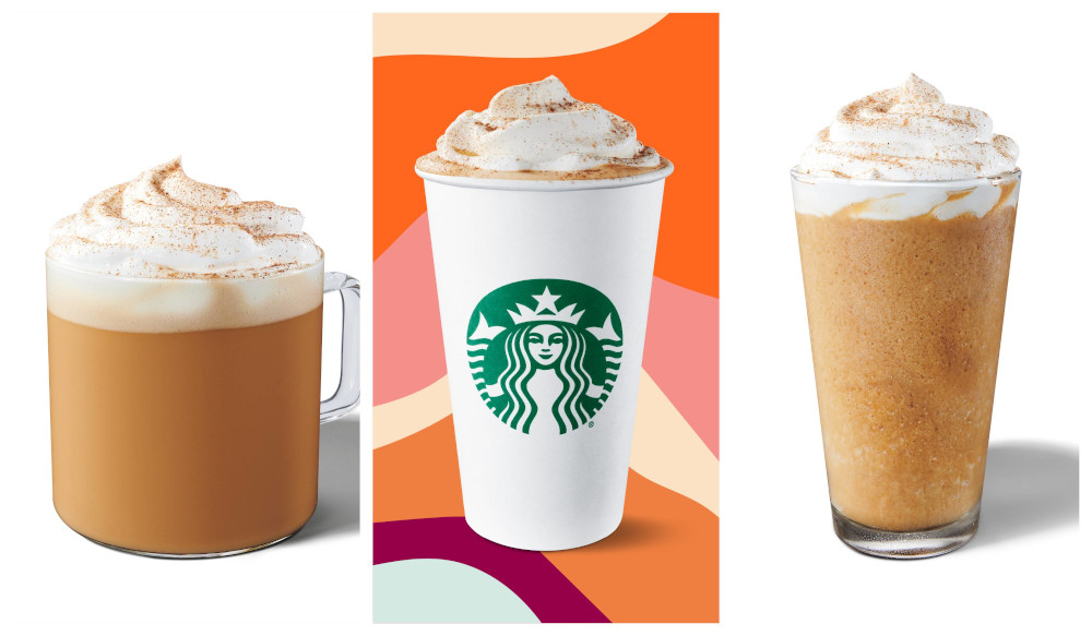 ，除了冷饮或热饮，您也能选择Frappuccino混合口味的Pumpkin Spice Latte。-Starbucks Malaysia供图-