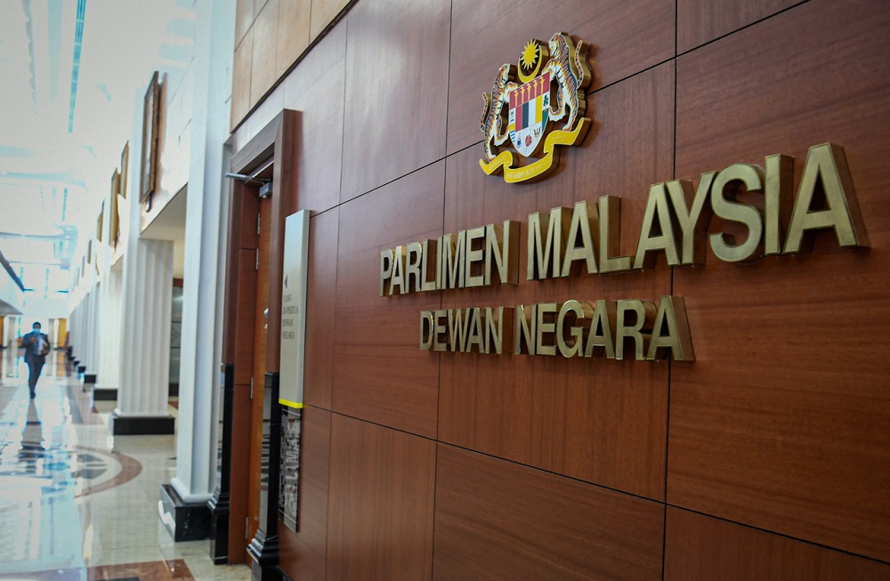 A general view of the Parliament lobby in Kuala Lumpur November 2, 2020. u00e2u20acu201d Bernama pic