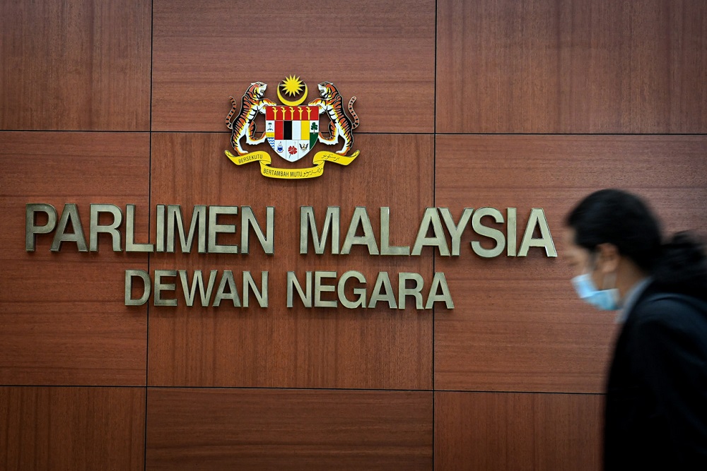 A general view of the Parliament lobby in Kuala Lumpur November 2, 2020. u00e2u20acu201d Bernama pic