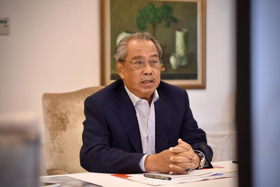 Prime Minister Tan Sri Muhyiddin Yassin chairs a National Security Council meeting on Covid-19 on November 3, 2020. u00e2u20acu201d Picture via Facebook