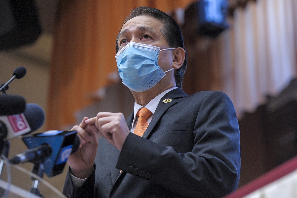 Health director-general Tan Sri Dr Noor Hisham Abdullah speaks during a press conference in Putrajaya November 25, 2020. u00e2u20acu2022 Picture by Shafwan Zaidon