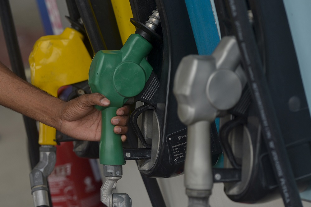 Generic picture of petrol pump at a petrol station in Shah Alam November 19, 2020. u00e2u20acu2022 Picture by Miera Zulyana