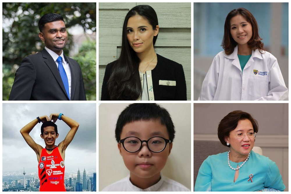 Some of Malaysians that made the nation proud in 2020 with their unwavering achievements. u00e2u20acu2022 Malay Mail collage 