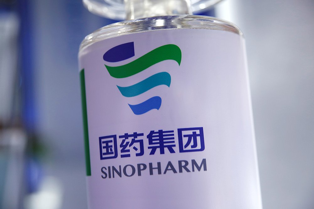 A signage of Sinopharm is seen at the 2020 China International Fair for Trade in Services (Ciftis), following the Covid-19 outbreak, in Beijing, China September 5, 2020. u00e2u20acu201d Reuters pic