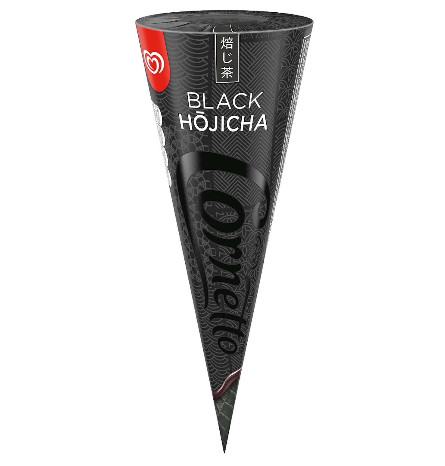 Cornetto Black Hojicha冰淇淋灵感源自于日本文化。-Cornetto提供-