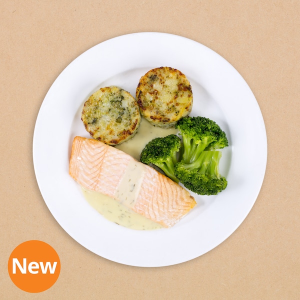 Salmon Fillet  with Medallion & Creamy Lemon Chive Sauce（22令吉90仙）-图摘自IKEA Malaysia-