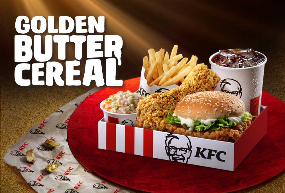 物超所值的盒装套餐除了新口味炸鸡，还包括Zinger汉堡、Crispier Fries和Coleslaw。-KFC提供-
