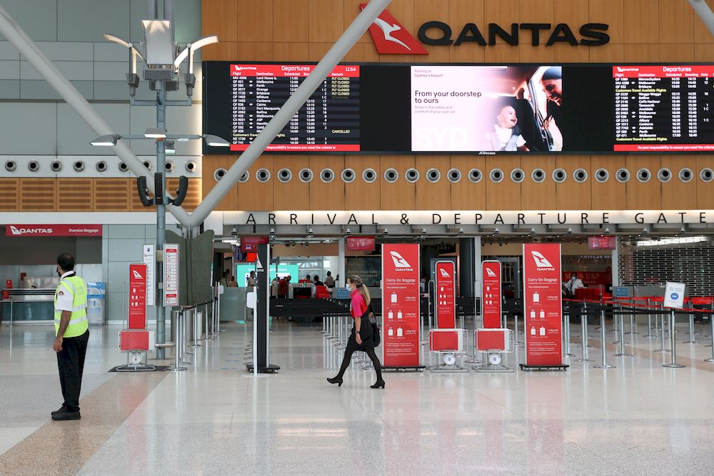 A mostly empty domestic terminal at Sydney Airport is seen after surrounding states shut their borders to New South Wales in response to an outbreak of the coronavirus disease in Sydney, Australia, December 21, 2020. u00e2u20acu201d Reuters pic
