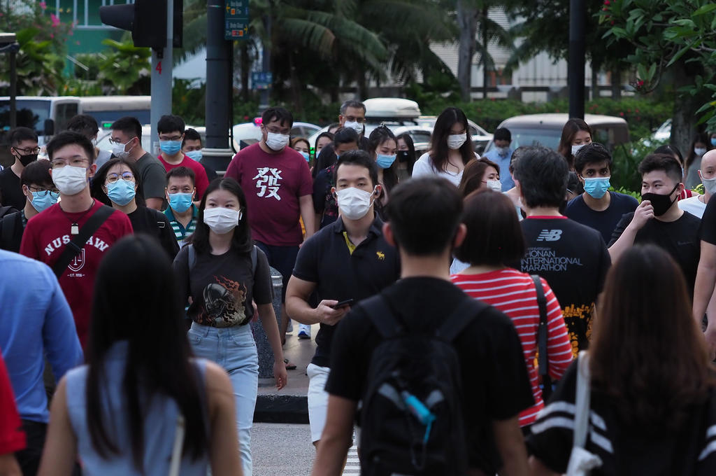 In its update of the coronavirus situation in Singapore, the Ministry of Health (MoH) said that the two newly diagnosed persons had symptoms but did not seek medical treatment. u00e2u20acu2022 TODAY pic