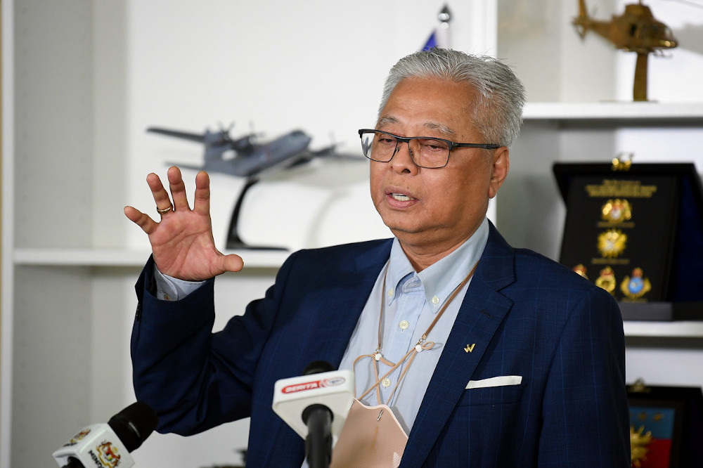 Senior Minister (Security Cluster) Datuk Seri Ismail Sabri Yaakob during a media conference on the development of movement control order (MCO) in Kuala Lumpur, January 19, 2021. u00e2u20acu201d Bernama pic 