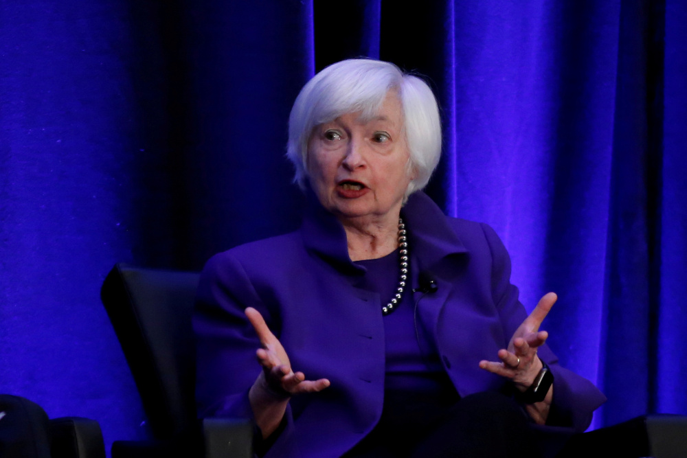 Former Federal Reserve Chairman Janet Yellen speaks during a panel discussion at the American Economic Association/Allied Social Science Association (ASSA) 2019 meeting in Atlanta, Georgia, US, January 4, 2019. u00e2u20acu201d Reuters picnn