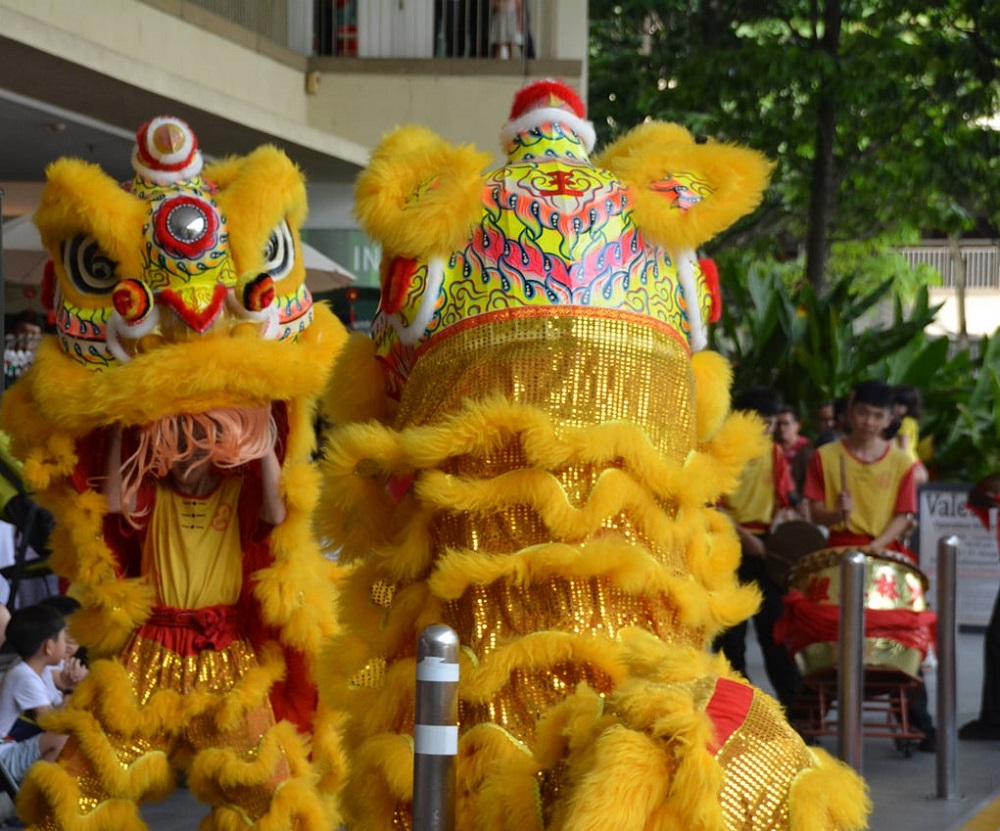 Shaolin GC Academy's lion dance performance last year during Chinese New Year. u00e2u20acu201d Picture via Facebook/ShaolinGCSupporter'sClub