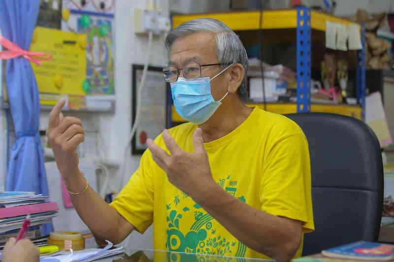 霹雳观音洞主席何有明表示，虽然此决定令人感到难受，但为了公众的健康安全着想，他们必须取消该活动。-Farhan Najib摄-