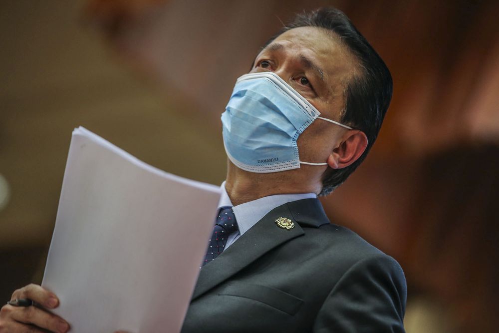 Health director-general Tan Sri Dr Noor Hisham Abdullah speaks during his daily press conference on Covid-19 in Putrajaya February 9, 2021. u00e2u20acu201d Picture by Hari Anggara