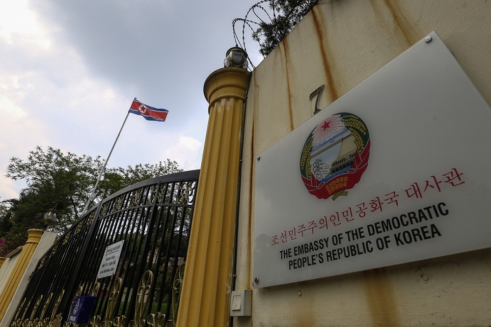 A view of North Korean Embassy in Kuala Lumpur March 19, 2021. u00e2u20acu2022 Picture by Yusof Mat Isa