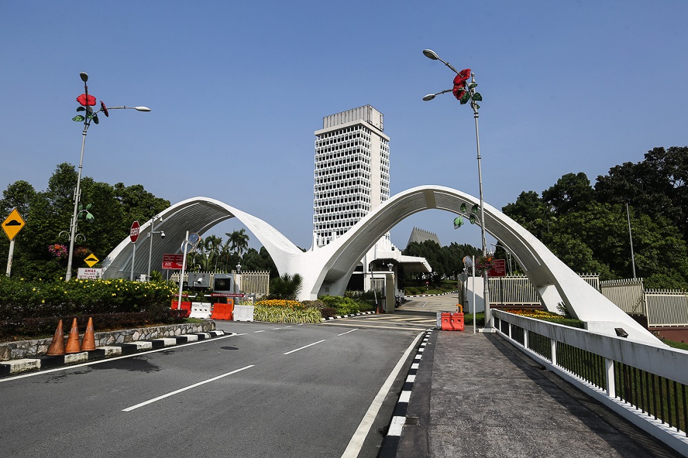 A view of the Parliament building in Kuala Lumpur March 19, 2021. u00e2u20acu2022 Picture by Yusof Mat Isa