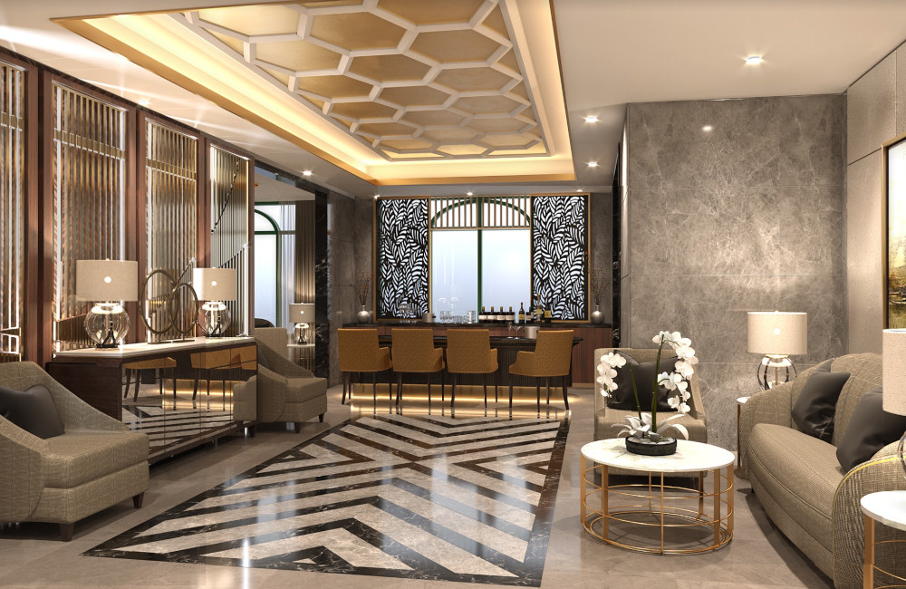 宾客也可在20th Club Executive享受豪华和量身定制的服务。-Sunway Resort供图-