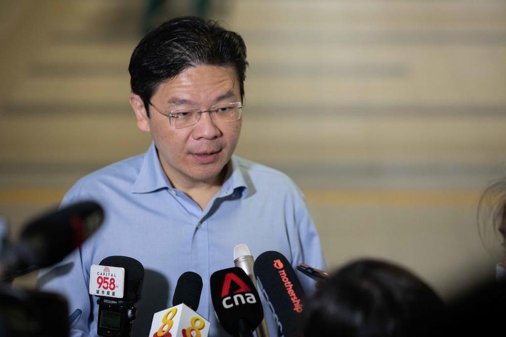 The reshuffle sees Education Minister Lawrence Wong being named the new Finance Minister. u00e2u20acu201d TODAY pic