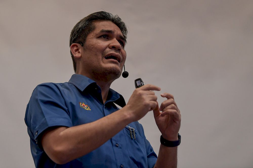 Education Minister Datuk Dr Radzi Jidin speaking at a press conference at the Tan Sri Abdul Rafie Auditorium, Federal Territory of Kuala Lumpur Education Department, Kuala Lumpur, April 28, 2021 u00e2u20acu201d Bernama pic