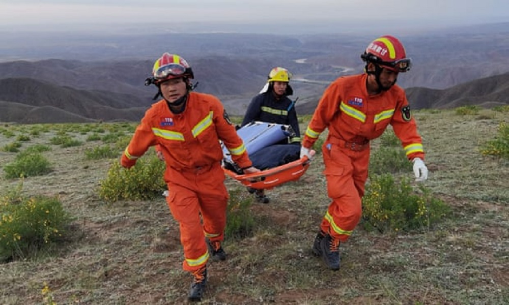 突降冰雹冻雨 中国甘肃越野马拉松21人失温死 娱乐 精彩大马