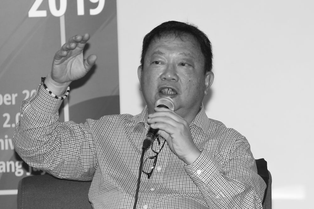 Datuk Wong Sai Wan speaks during the National Media Forum 2019 at Tayloru00e2u20acu2122s University in Subang Jaya September 25, 2019. u00e2u20acu201d Picture by Choo Choy May n