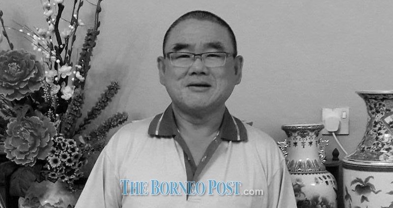 Parti Amanah Miri branch chairman Yeo Kian Leong has passed away due to Covid-19. u00e2u20acu201d Borneo Post pic