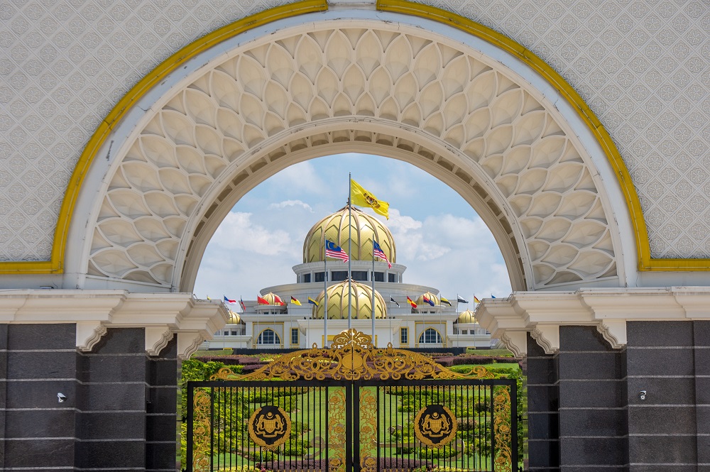 A general view of Istana Negara in Kuala Lumpur June 15, 2021. u00e2u20acu201d Picture by Shafwan Zaidon