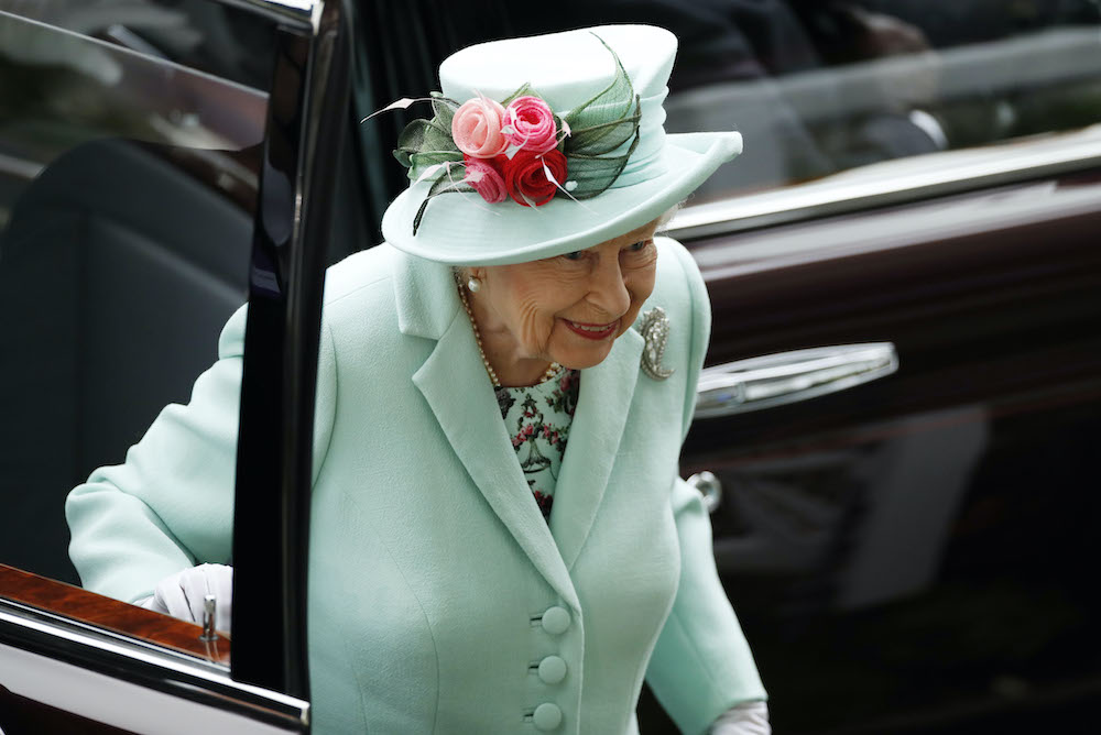 Britainu00e2u20acu2122s Queen Elizabeth as she arrives before the races at the Royal Ascot Racecourse in Ascot, Britain, June 19, 2021. u00e2u20acu201d Reuters pic