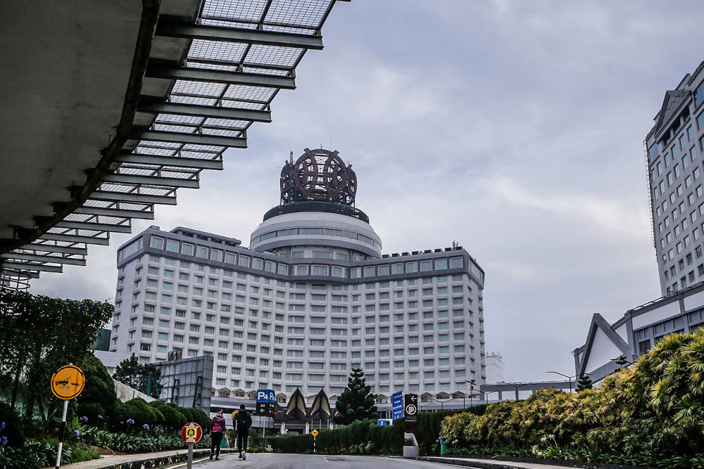 A general view of Genting Highlands during the movement control order (MCO) 3.0, June 7, 2021. u00e2u20acu2022 Picture by Hari Anggara