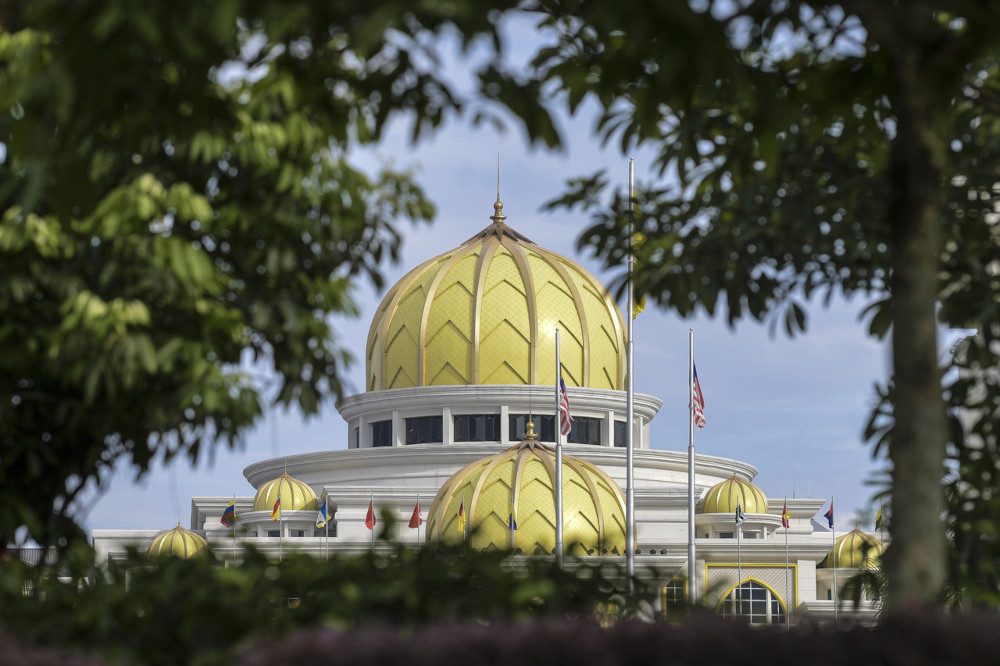 The Agong will continue to hold an audience with political party leaders at Istana Negara tomorrow until June 11. u00e2u20acu201d Bernama pic 