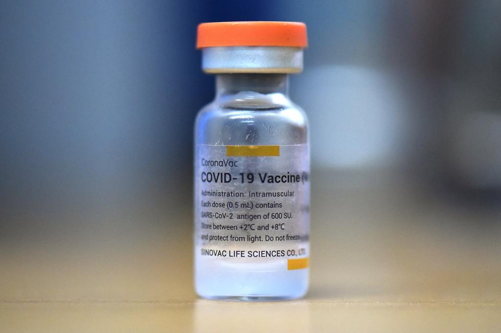 A vial of the Sinovac vaccine against Covid-19 taken in February 2021. The World Health Organisation on June 1, 2021 approved this vaccine for emergency use. u00e2u20acu2022 AFP pic