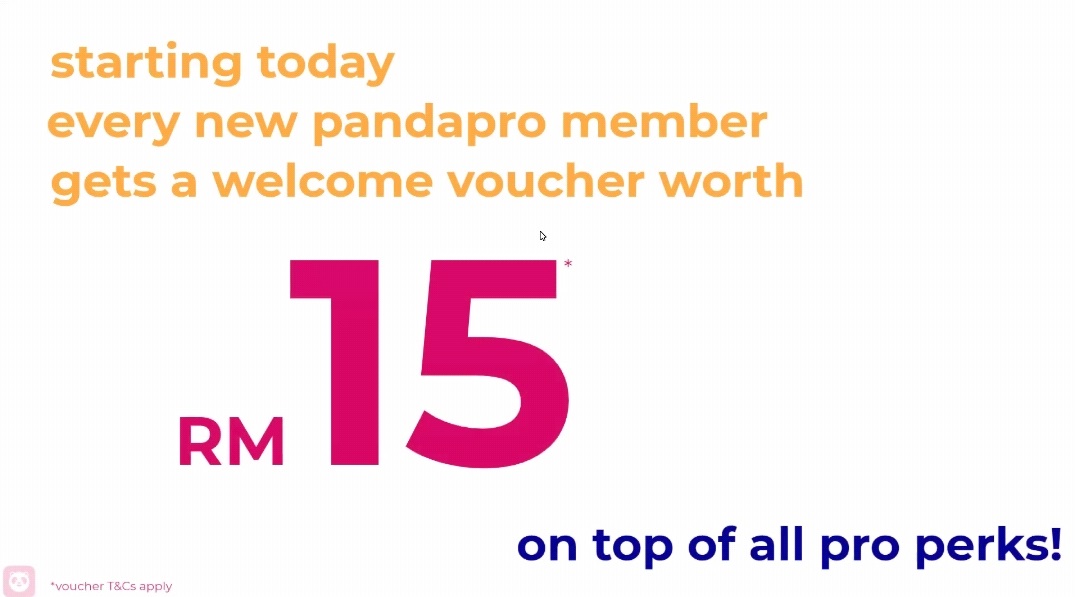 值得一提的是，从周四（15日）起订阅pandapro的用户，也能享有15令吉的优惠券。