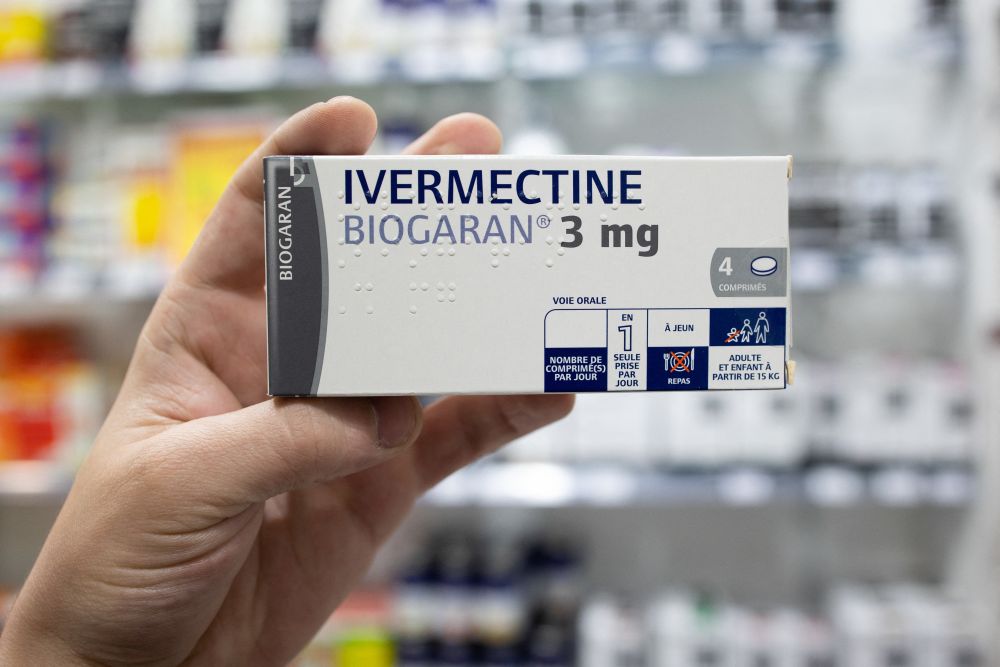 Illustration of a box of Ivermectine drug in a pharmacy in Paris on April 16, 2021. u00e2u20acu201d Reuters pic