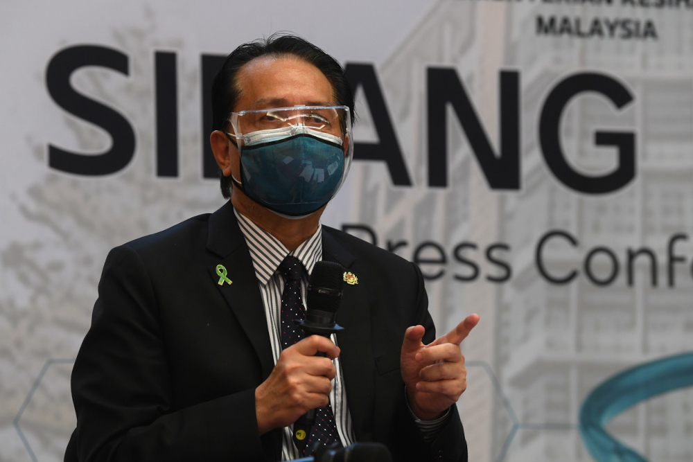 Health director-general Tan Sri Dr Noor Hisham Abdullah speaking at a special media conference in Putrajaya, July 13, 2021. u00e2u20acu201d Bernama pic 