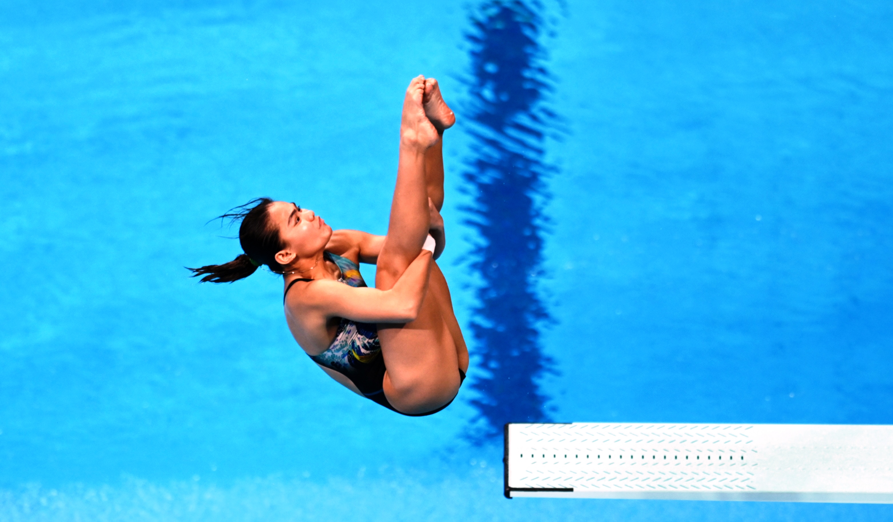 Nur Dhabitah Sabri of Malaysia in action during the women's 3m springboard final at the Tokyo Aquatics Centre August 1, 2021. u00e2u20acu201d Reuters pic